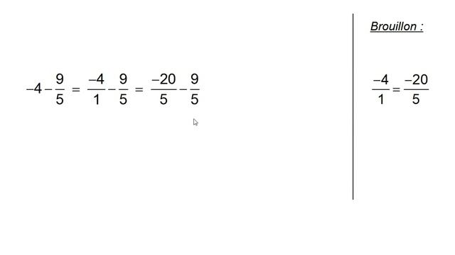 n°280 - Soustraire des fractions (2) смотреть онлайн