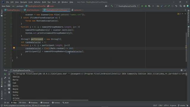 Array And Random Accessing смотреть онлайн