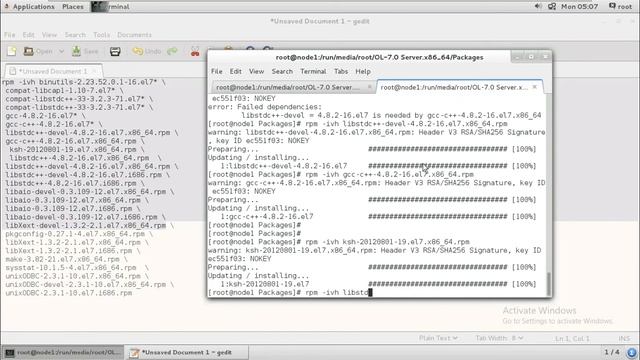 rpm package installation for oracle grid infrastructure смотреть онлайн