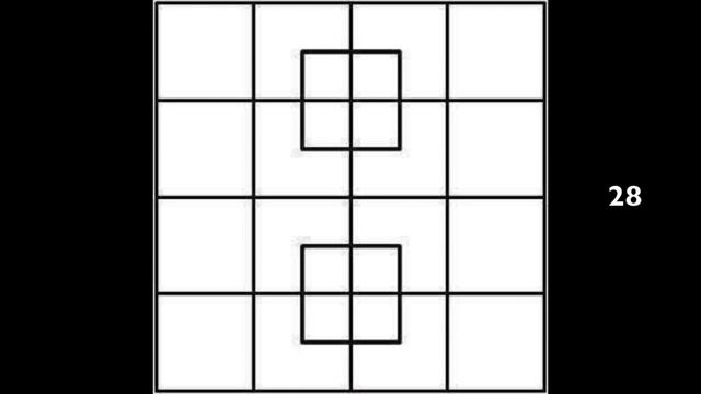 How many squares? Solved! A fun little mind game. смотреть онлайн