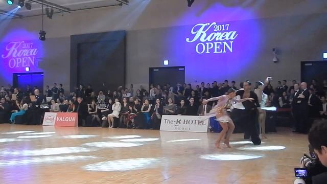 Samba Professional Latin F Korea Open 2017 смотреть онлайн