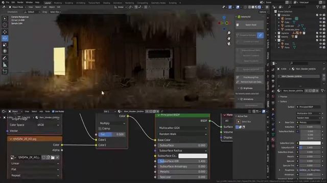 Witch house | Blender 3.1 смотреть онлайн