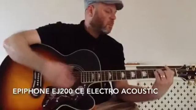 Epiphone ej200 ce electro acoustic смотреть онлайн
