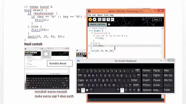 tutorial java processing 2.2.1 kelompok 5 смотреть онлайн