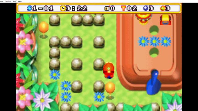 Bomberman Max 2 Blue Advance game sample in vba m смотреть онлайн