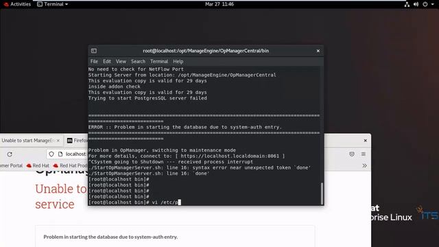 Manage Engine OpManager Install on Linux Step by Step смотреть онлайн
