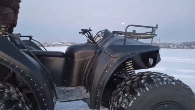 Квадроцикл Дозер на шинах низкого давления