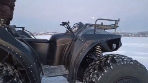 Квадроцикл Дозер на шинах низкого давления