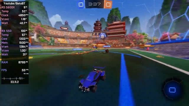 Rocket League Season 9 | RX 550 | LOW - HIGH | 1080p - 1440p 2K смотреть онлайн