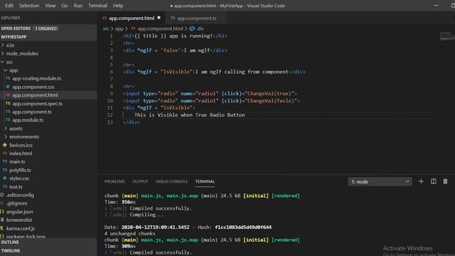 Part-8: ngif, else, then in Angular 8 | Angular 8 Tutorial смотреть онлайн