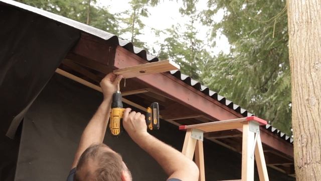 Shed Rain Gutter Installation - LHP смотреть онлайн