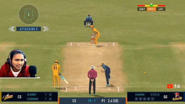 RCPL Auction - GT vs CSK - Gujarat Titans vs Chennai Super Kings - Real Cricket24 Live смотреть онлайн