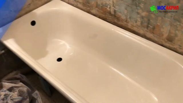 Наливная ванна (до и после) | МосАкрил смотреть онлайн