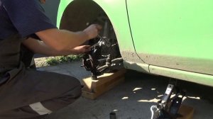 Mazda demio замена передней ступицы