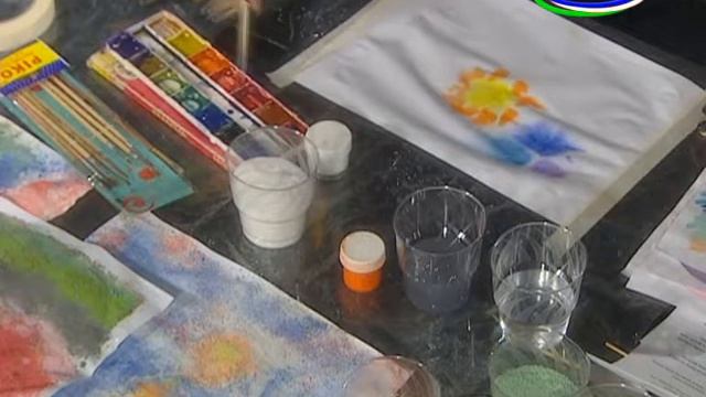 Светлана Клокотова. Рисование акварелью и солью смотреть онлайн