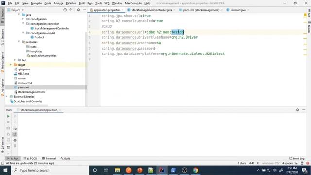 Spring Boot Restful Web Service and CRUD Operations using H2 In-Memory Database Session 13 смотреть онлайн