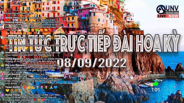 Tin tức trực tiếp buổi sáng ở mỹ 08-09-2022 | BREAKING NEWS | UNV Tin Buổi Sáng【A2882】 смотреть онлайн