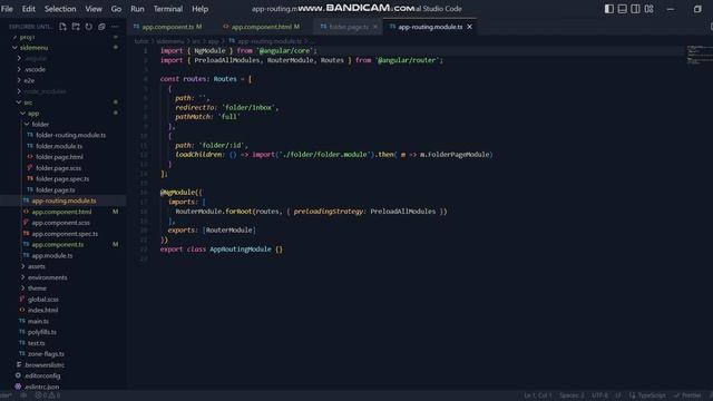 Ionic angular Make Side menu , and generate page in side menu смотреть онлайн