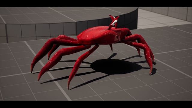 UE5 VFX Crab swarm simulation смотреть онлайн