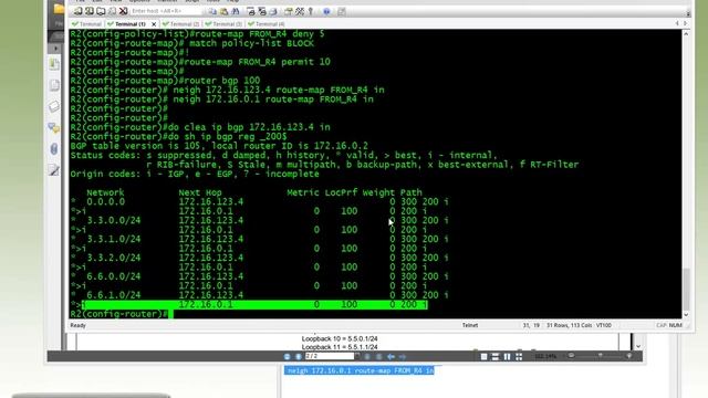 LabMinutes# RS0062 - Cisco BGP Route Filter (Part 3) смотреть онлайн