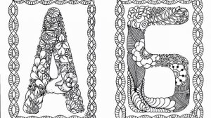 «Буквица – рисуем заглавную букву своего имени»