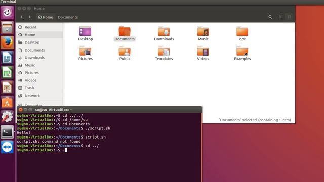 Linux навигация - относительные и абсолютные пути (ссылки). смотреть онлайн