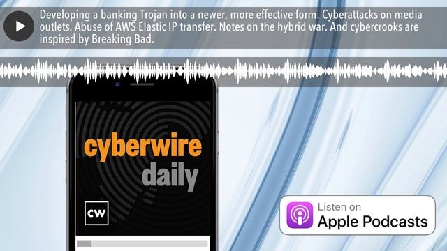 Developing a banking Trojan into a newer, more effective form. Cyberattacks on media outlets. Abuse смотреть онлайн
