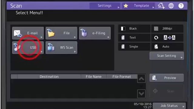 Watch and learn how to scan to USB via Toshiba's e STUDIO5008A series смотреть онлайн