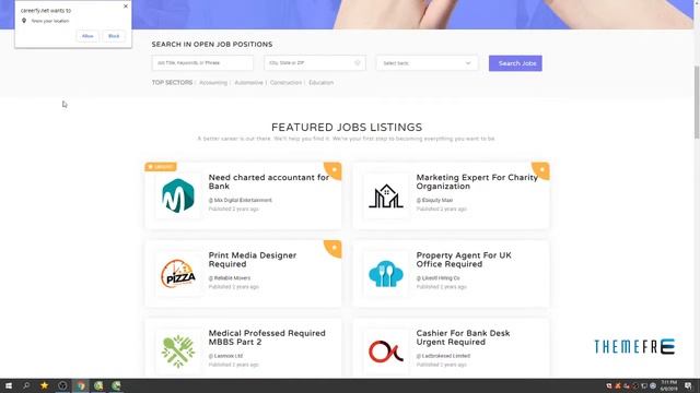 Careerfy - Job Board WordPress Theme смотреть онлайн