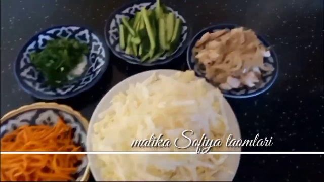 ОБЖОРКА!-Популярный салат из курицы к обеду и на праздничный стол. Мой любимый рецепт. ❤ смотреть онлайн