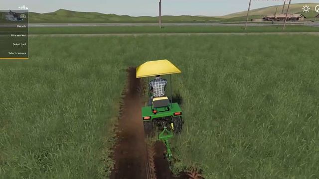 Farming Simulator 19 John Deere Model 20 Plow смотреть онлайн