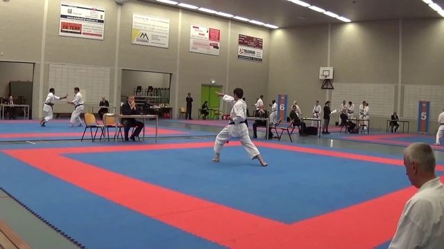 Shotokan Karate Dan Examination Part 6 From Dutch Federation  - Theme: Karate, Energy & 4 Elements
