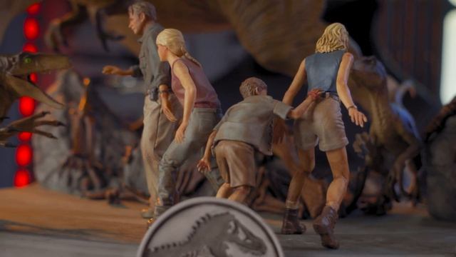 Iron Studios Jurassic Park Final Scene Statue Review! смотреть онлайн
