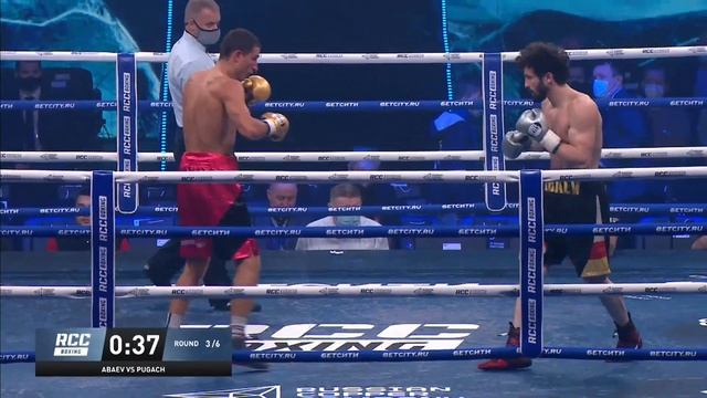 RCC Boxing | Порубились | Алан Абаев, Владикавказ vs Артем Пугач, Москва | Полный бой смотреть онлайн