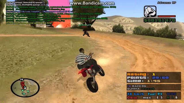 ARP "Silver server" Гонка по пустыне. Видео№64 смотреть онлайн