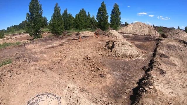 Геоконтур для отопления дома. 08 06г. Новосибирск, с.Ленининское, поселок Малая Финляндия.