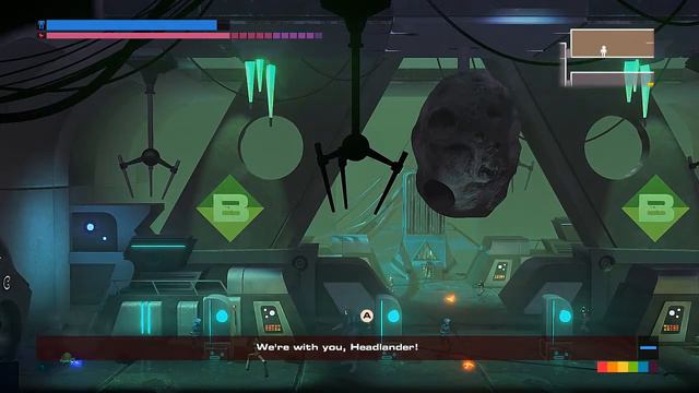 Let's Play Headlander Part 9 - Luna Citadel смотреть онлайн