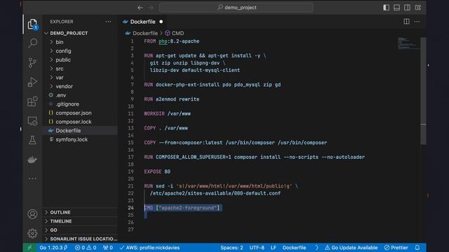 How to Dockerise a PHP Symfony Application in less than 3 minutes смотреть онлайн