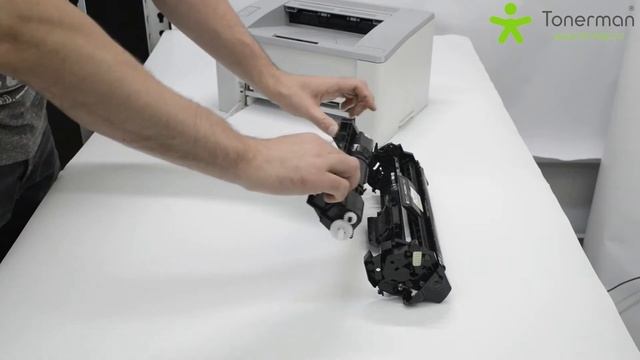 Как установить совместимые картриджи TM CF233A и CF234A. Проверка качества печати аналогов смотреть онлайн