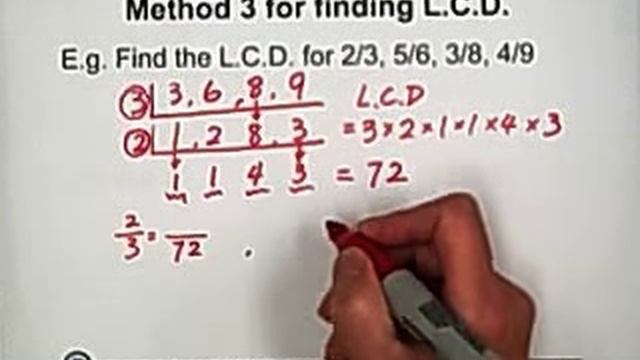 7. Least Common Denominator: Method 3 смотреть онлайн