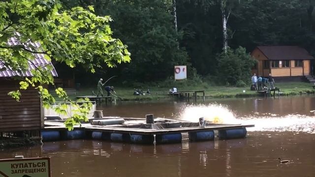 17.08.17 совместная поимка карпа. Так работает "семейный тандем" смотреть онлайн