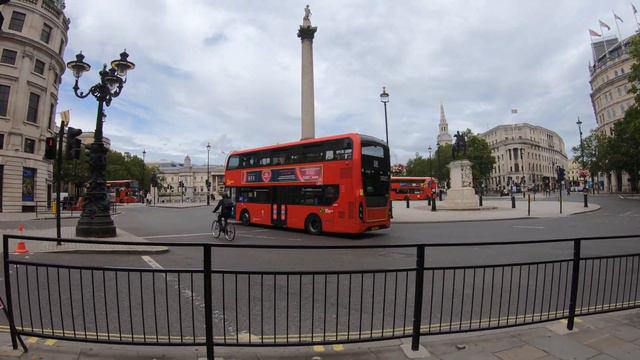 London reopen after Lockdown 21 July 2020 | Trafalgar square (street video) смотреть онлайн