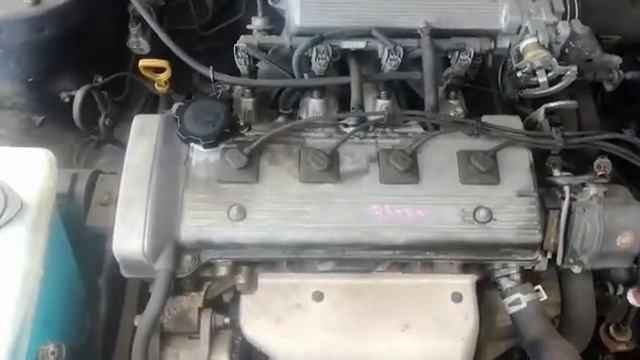 Контрактный двигатель Япония TOYOTA CARIB / Тойота Спринтер Кариб / AE115 7A-FE G018269 А/Т 4WD