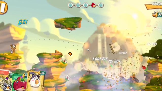 Angry Birds 2 - Daily challenge for extra Blues card - • GZ1 • смотреть онлайн