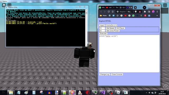 Roblox Exploit in Html and Javascript (Without creating the visual studio form) смотреть онлайн