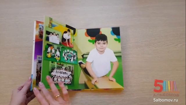 Выпускной альбом для детского сада Д 5 5 разворотов смотреть онлайн