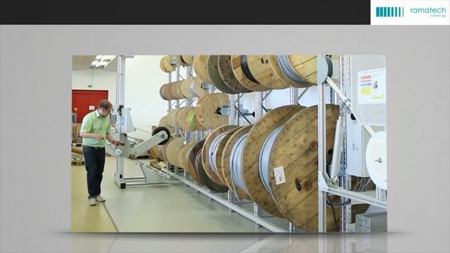 LA 02 Автоматизированная система хранения кабельных катушек смотреть онлайн