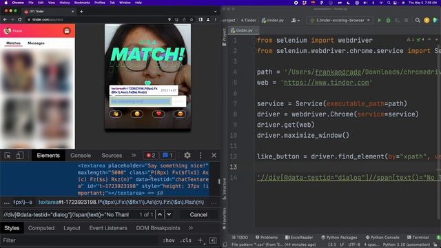 How to Automate Tinder with Python [New Method 2022] смотреть онлайн