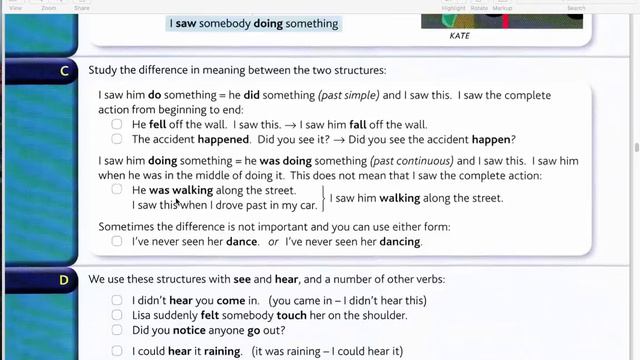 See somebody do and see somebody doing смотреть онлайн