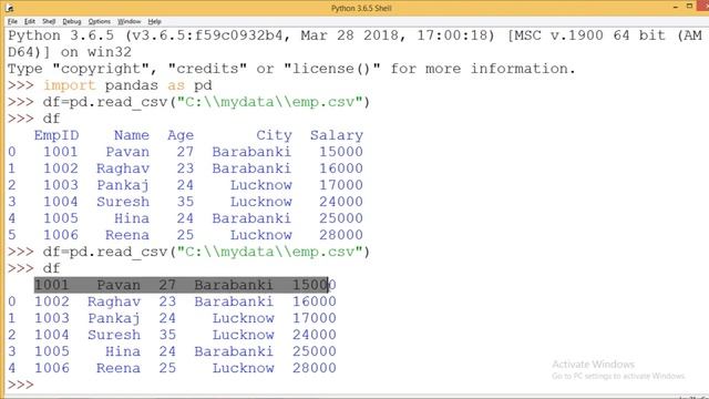 Ch 4 Importing/Exporting Data between CSV files/mySql and pandas part 1 смотреть онлайн